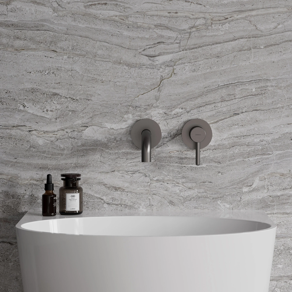 Y Unterputz Waschtischarmatur Graphit gebürstet Y1215HGR