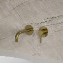 Y Unterputz Waschtischarmatur Messing Gebürstet Y1215HBSB