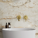 Y Unterputz Waschtischarmatur Gold Gebürstet Y1215HGLB