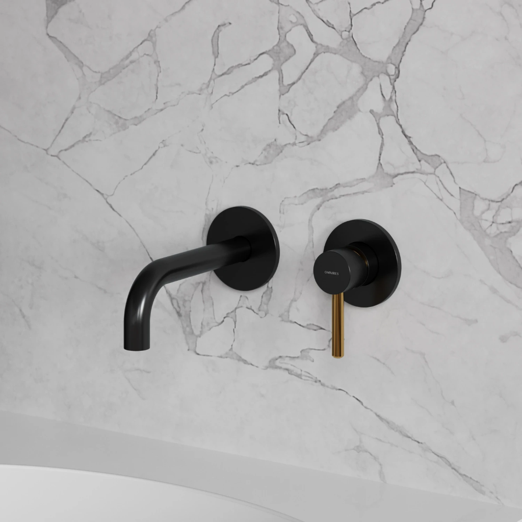 Y Unterputz Waschtischarmatur Gold Gebürstet Y1215HBLGL