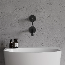 Y Unterputz Waschtischarmatur Schwarz Seidenmatt Y1215NBL