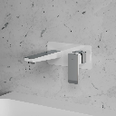 Parma Unterputz Waschtischarmatur Chrom/weiß Poliert PM7415CRB