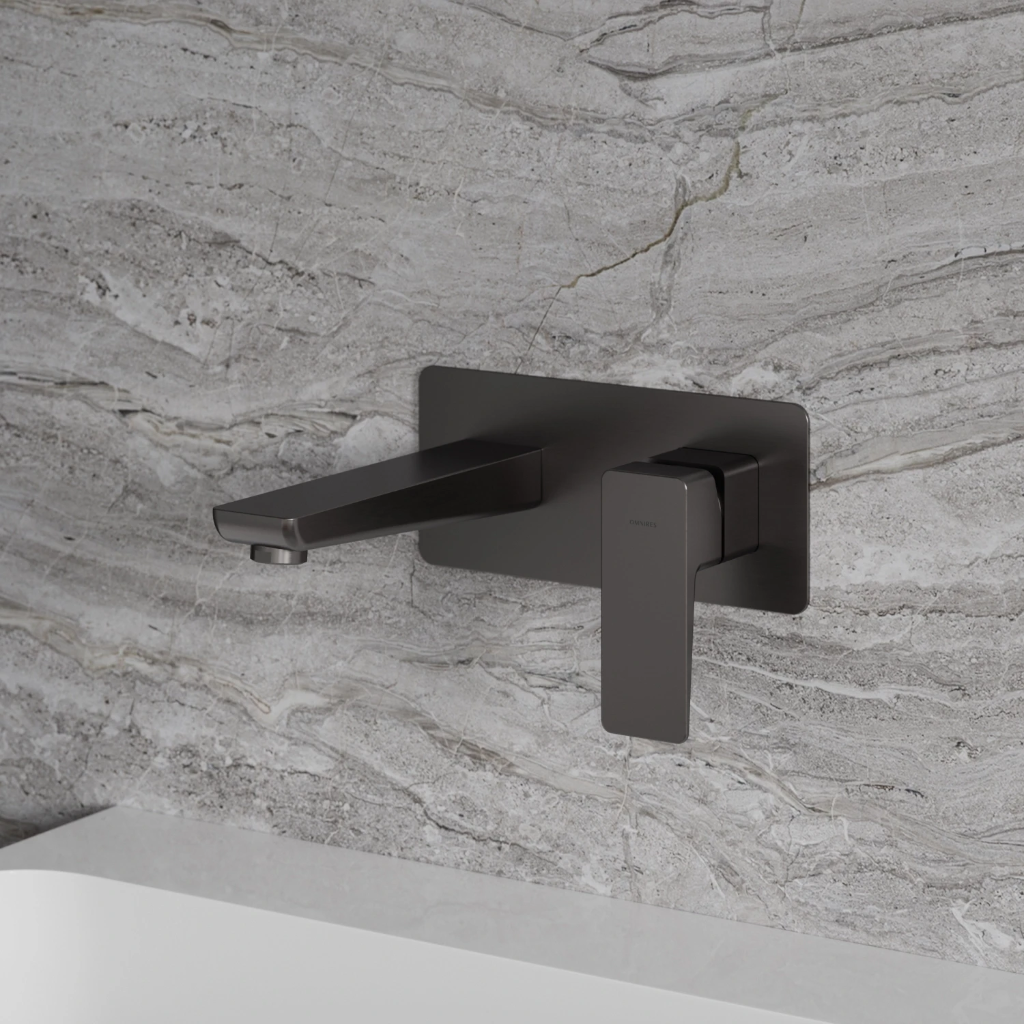 Parma Unterputz Waschtischarmatur Graphit gebürstet PM7415GR