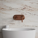 Armance Unterputz Waschtischarmatur Antikes Kupfer gebürstet AM5215ORB