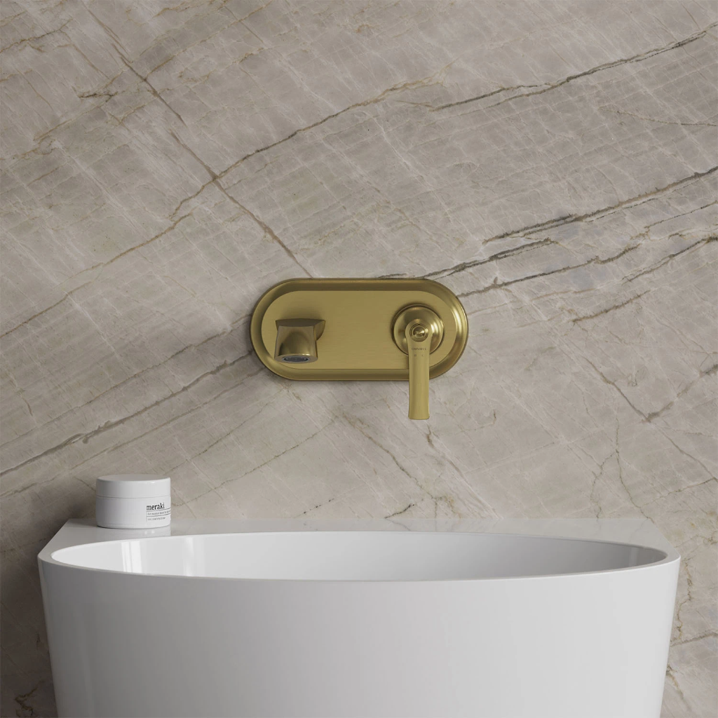 Armance Unterputz Waschtischarmatur Messing gebürstet AM5215BSB