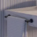  Modern Project Handtuchbügel, 40 cm Anthrazit gebürstet (AT)