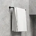 Modern Project Handtuchbügel, 40 cm Schwarz matt (BLM)