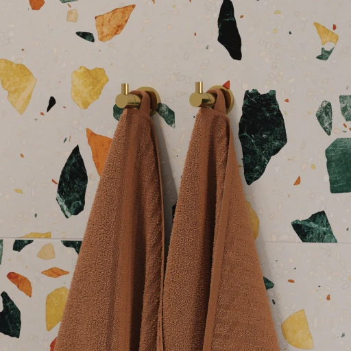 Modern Project Handtuchhalter Gold gebürstetet (GLB)