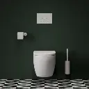 Modern Project Toilettenpapierhalter Weiß matt (WM)