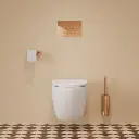 Modern Project Toilettenpapierhalter Kupfer poliert (CP)