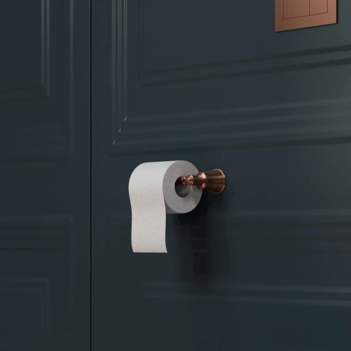  Art Line Toilettenpapierhalter, Antikes Kupfer gebürstet (ORB)