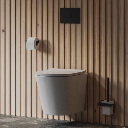  Nelson Toilettenpapierhalter, Schwarz matt (BLM)