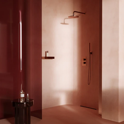 Uni Duschkorb,  30 x 5 x 11 cm Kupfer gebürstetet (CPB)