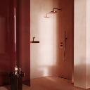 Uni Duschkorb,  30 x 5 x 11 cm Kupfer gebürstetet (CPB)