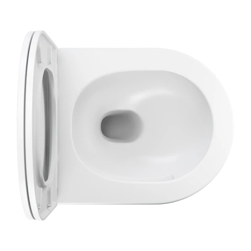 Ottawa Wand-WC SILENT POWER™ mit WC-Sitz mit Absenkautomatik, 49 x 37 cm  Weiß matt (BM)