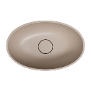 Shell M+  Aufsatzwaschtisch, 50 x 32 cm  dune beige matt (DB)