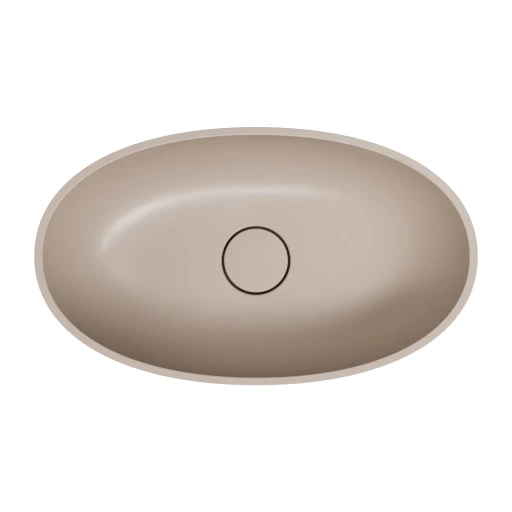 Shell M+  Aufsatzwaschtisch,  60 x 35 cm dune beige matt (DB)