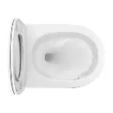Ottawa Comfort Wand-WC SILENT POWER™ mit WC-Sitz mit Absenkautomatik,54 x 37 cm  Weiß matt (BM)