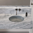 Shell M+  Unterbauwaschtisch 48 x 31 cm Ash grey matt (AG)