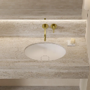 Shell M+  Unterbauwaschtisch 48 x 31 cm Weiß matt (BM)