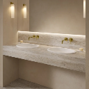 Shell M+  Unterbauwaschtisch 48 x 31 cm Weiß matt (BM)