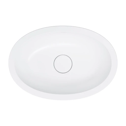 Shell M+  Unterbauwaschtisch 48 x 31 cm Weiß matt (BM)