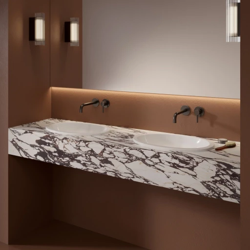 Shell M+  Unterbauwaschtisch 48 x 31 cm Weiß glänzend (BP)