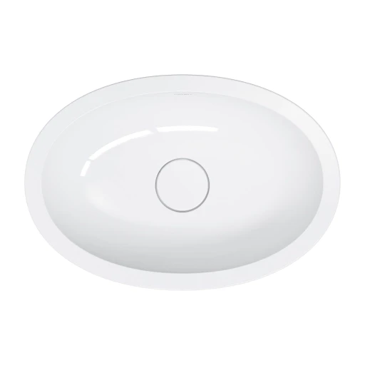 Shell M+  Unterbauwaschtisch 48 x 31 cm Weiß glänzend (BP)