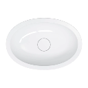 Shell M+  Unterbauwaschtisch 48 x 31 cm Weiß glänzend (BP)