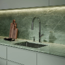 Bend Küchenarmatur mit ausziehbarem Auslauf Chrom poliert (CR)