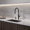 Bend Küchenarmatur mit ausziehbarem Auslauf Graphit gebürstet (GR) 