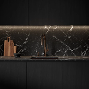 Bend Küchenarmatur mit ausziehbarem Auslauf Kupfer poliert (CP)