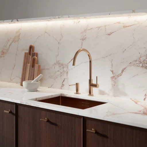 Y Küchenarmatur Kupfer gebürstetet (CPB)