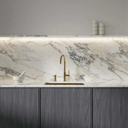 Y Küchenarmatur Messing gebürstet (BSB)