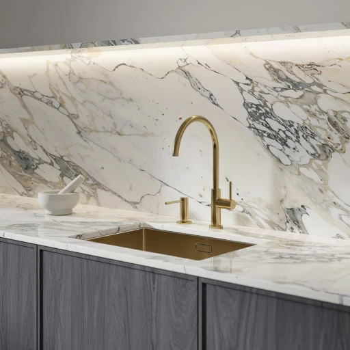 Y Küchenarmatur Messing gebürstet (BSB)