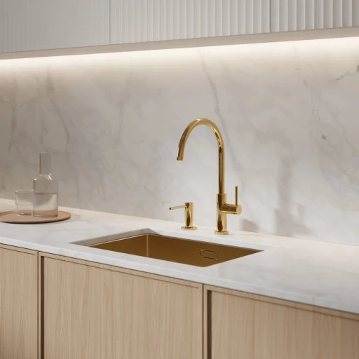 Y Küchenarmatur Gold poliert (GL)