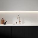 Vita Küchenarmatur mit ausziehbarem Auslauf Kupfer poliert (CP)