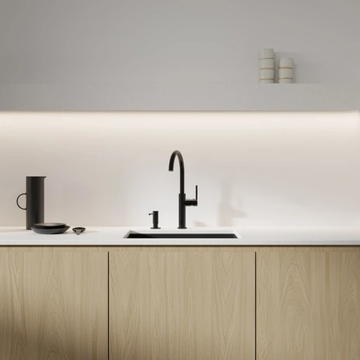 Tula Küchenarmatur Schwarz seidenmatt (BLH)