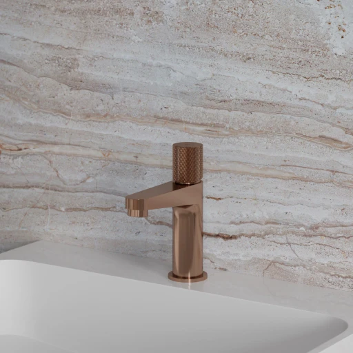 Contour Waschtischarmatur Kupfer gebürstetet (CPB)