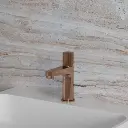 Contour Waschtischarmatur Kupfer gebürstetet (CPB)