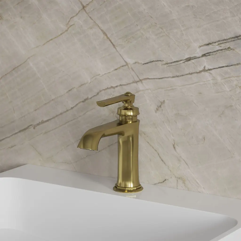 Armance Waschtischarmatur Messing gebürstet (BSB)