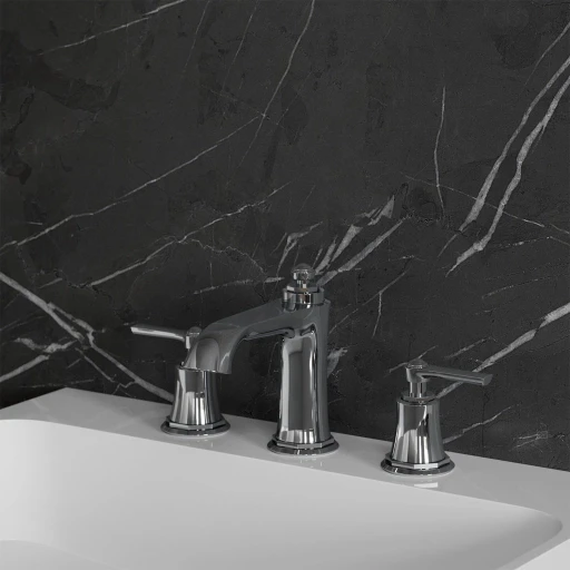 Armance 3-Loch-Waschtischarmatur Chrom poliert (CR)