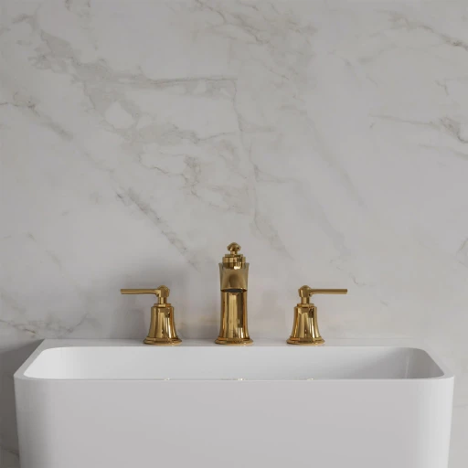 Armance 3-Loch-Waschtischarmatur Gold poliert (GL)