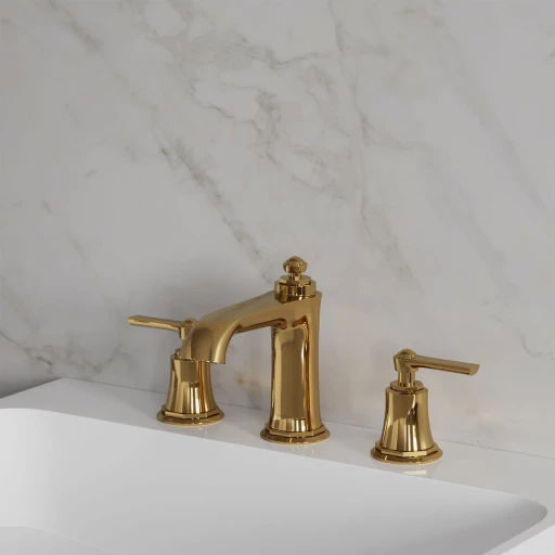 Armance 3-Loch-Waschtischarmatur Gold poliert (GL)