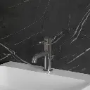 Y Waschtischarmatur, 14cm (Kartusche 25 mm) Chrom poliert (CR)