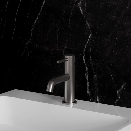 Y Waschtischarmatur, Nickel gebürstet (NI)