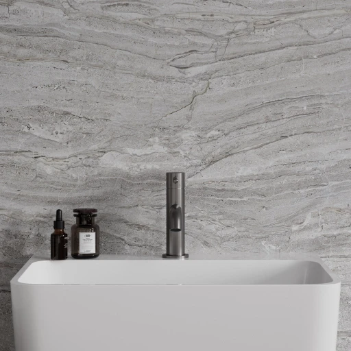 Y Waschtischarmatur,  Graphit gebürstet (GR)