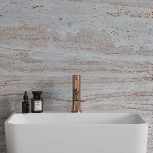 Y Waschtischarmatur, Kupfer gebürstetet (CPB)