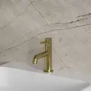 Y Waschtischarmatur,Messing gebürstet (BSB)