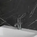  Y Selbstschluß-Waschtischarmatur Chrom poliert (CR)